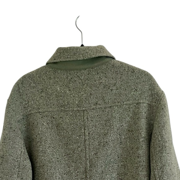 AlexaChung Sage Green Mélange Wool Blend Jacket and Pants US 6 - Picture 9 of 16